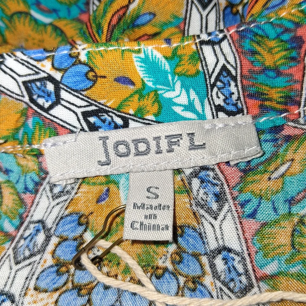 JODIFL New Women Size S Multicolor Floral Dress - Picture 2 of 16